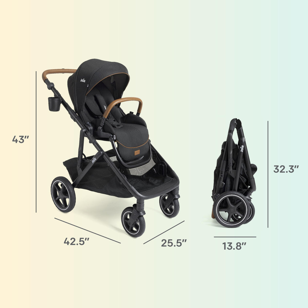 Convertible Single-to-Double Stroller & Travel System P7941