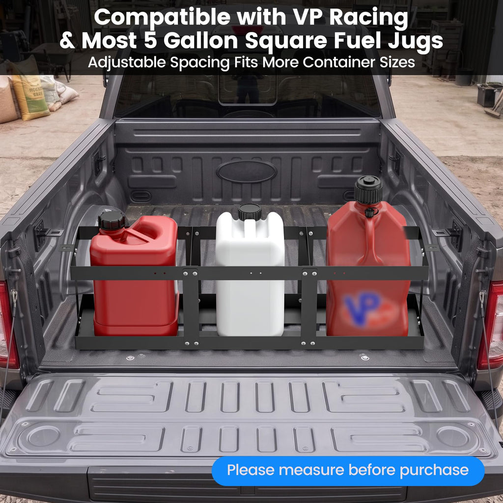 Adjustable 5 Gallon Fuel Jug Holder Z4682