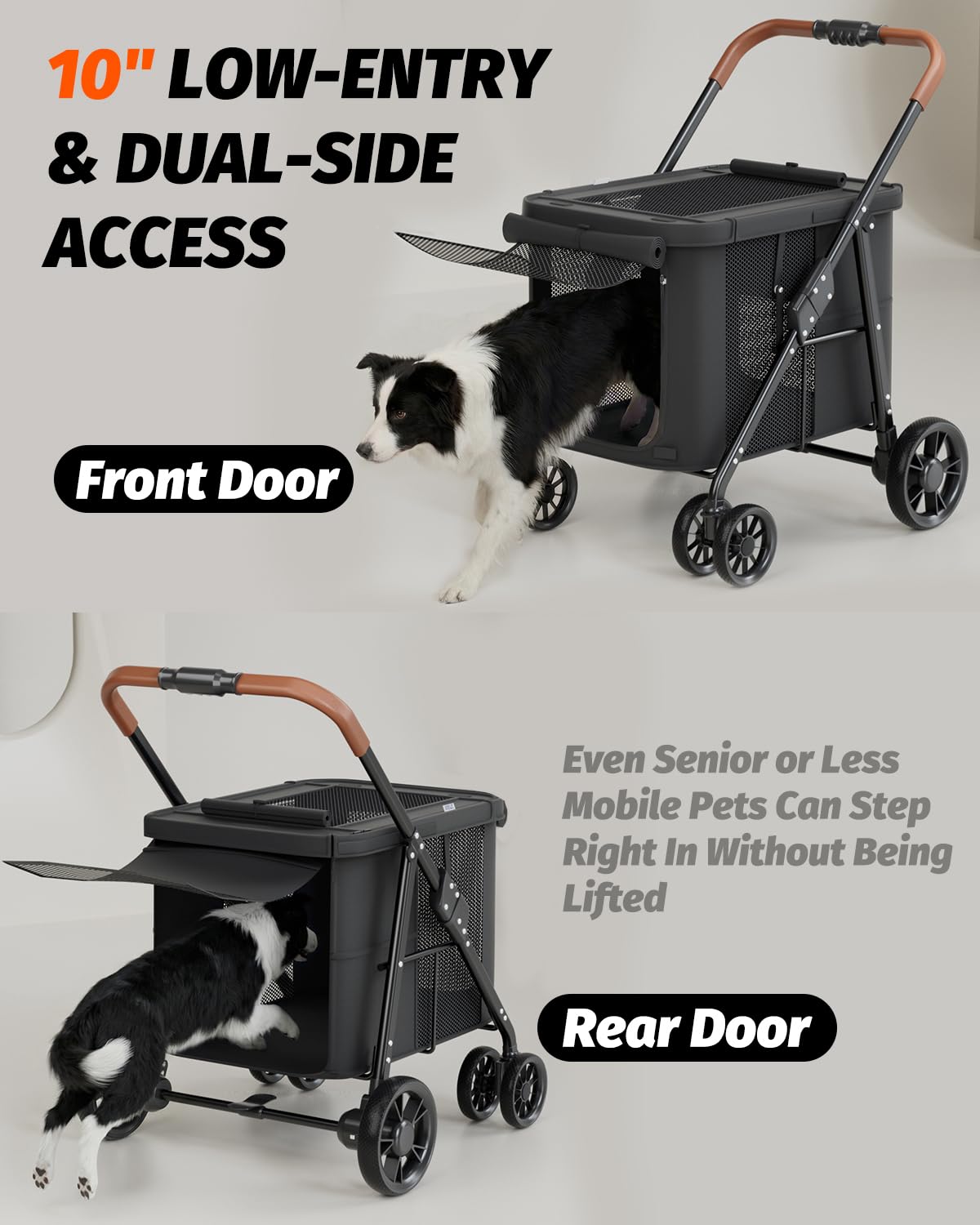 Black Dog Stroller G110