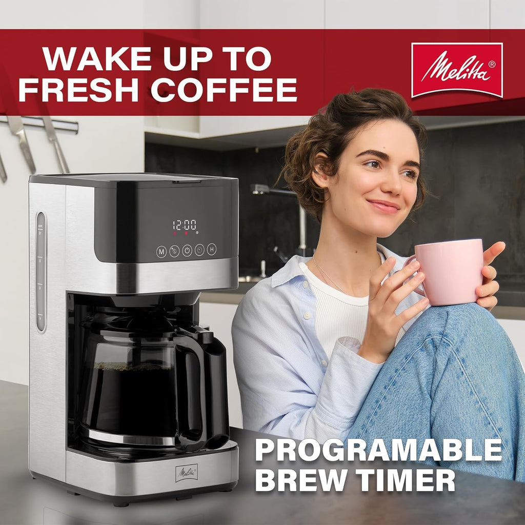 Glass 10-Cup Drip Coffee Maker T55844