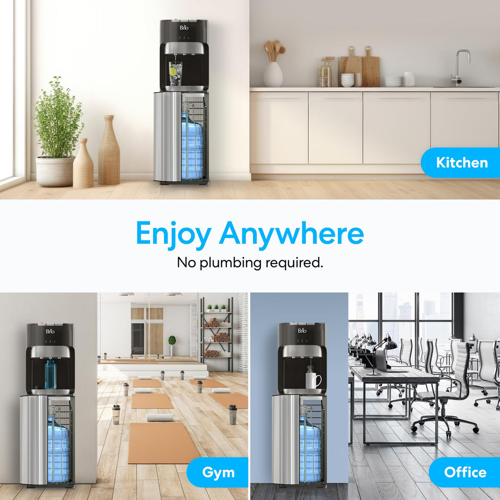 Bottom Loading Water Cooler Dispenser for 5 Gallon Bottles A870022