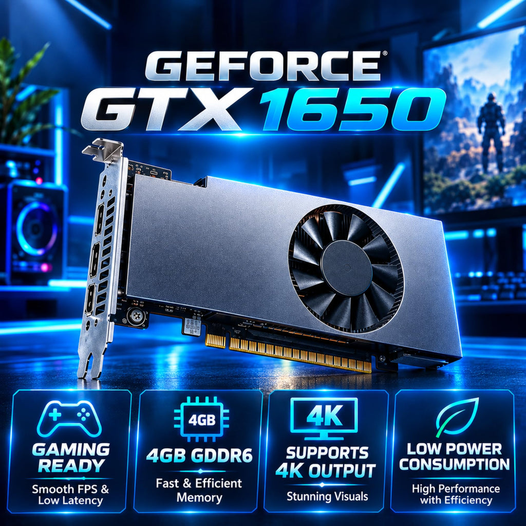 Gaming Desktop PC, Intel Core i5 6th Gen, 16GB RAM, 256GB SSD + 2TB HDD B227
