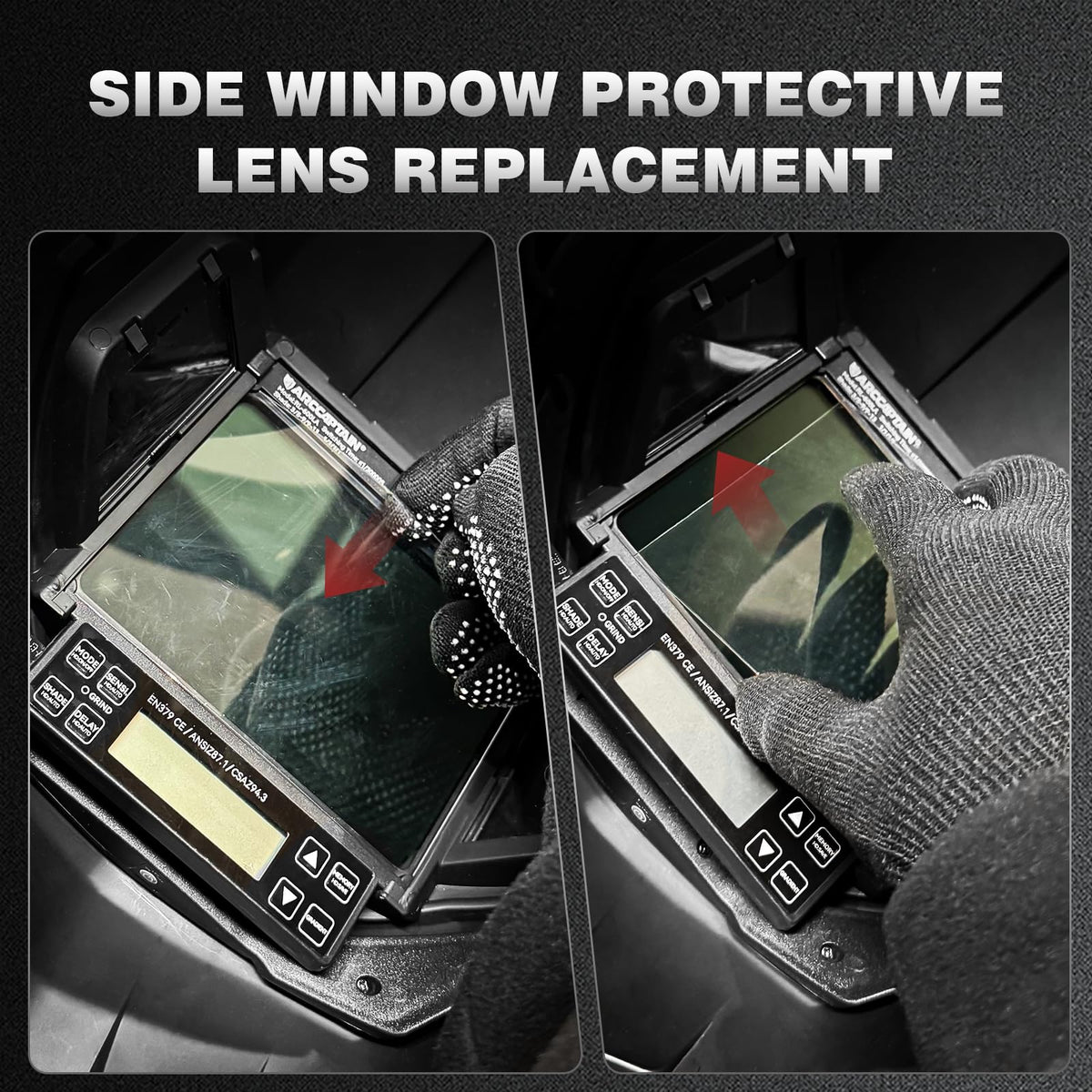 Replacement Lens with Blue Light Protection for Welding Helmet V847203