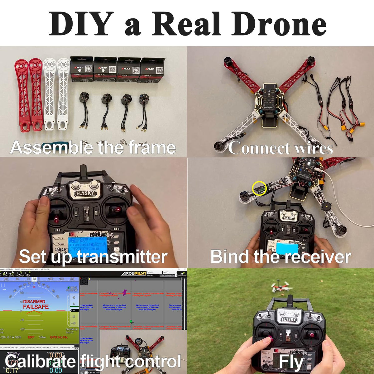 DIY 450mm Quadcopter Set U653