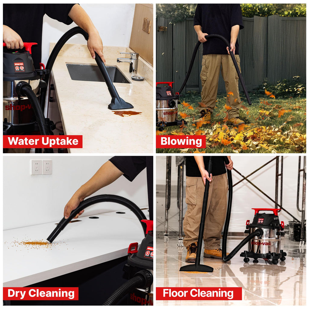 Wet/Dry Vacuum with Blower, 5 Gallon, 4 Peak HP X69345