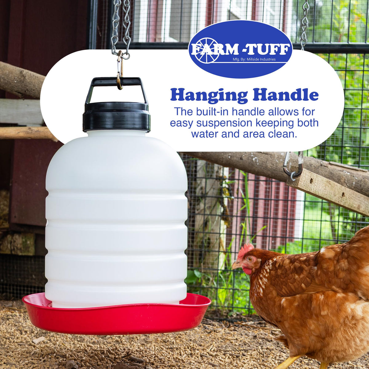 5-Gallon Hanging Chicken Waterer G19495