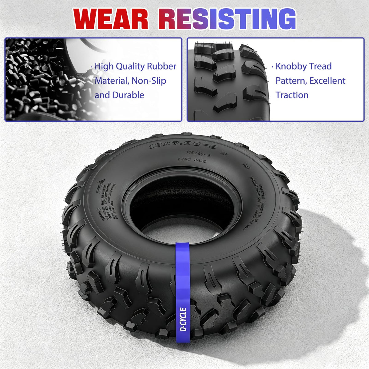 19x7-8 ATV UTV Tubeless All-Terrain Tire P68855
