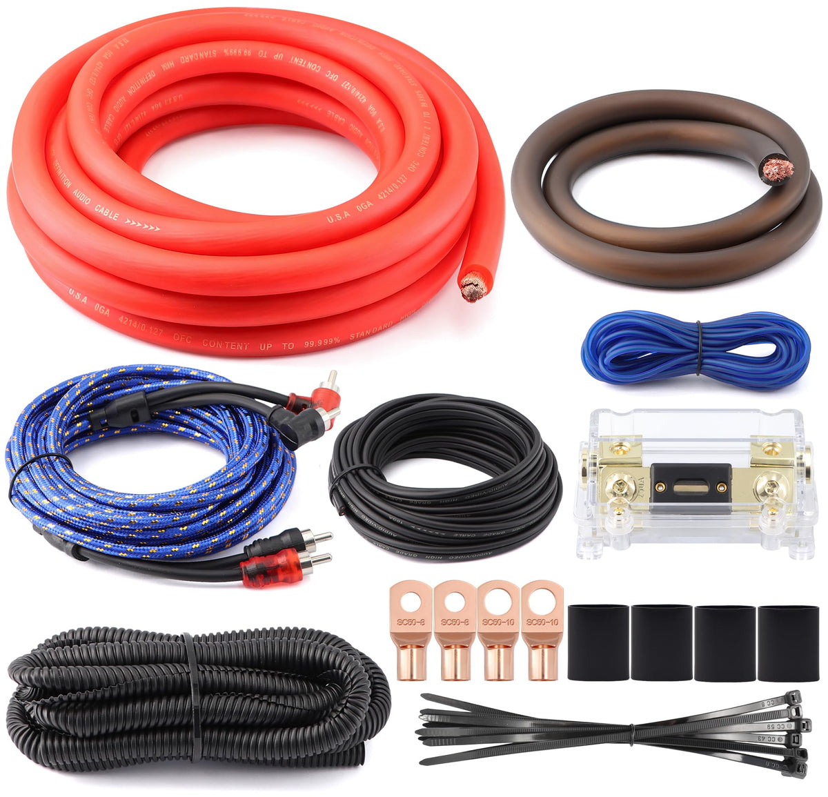 0 Gauge OFC Amp Wiring Kit R574920