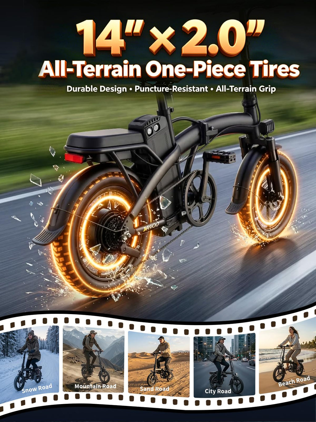 Folding Electric Bike H156804