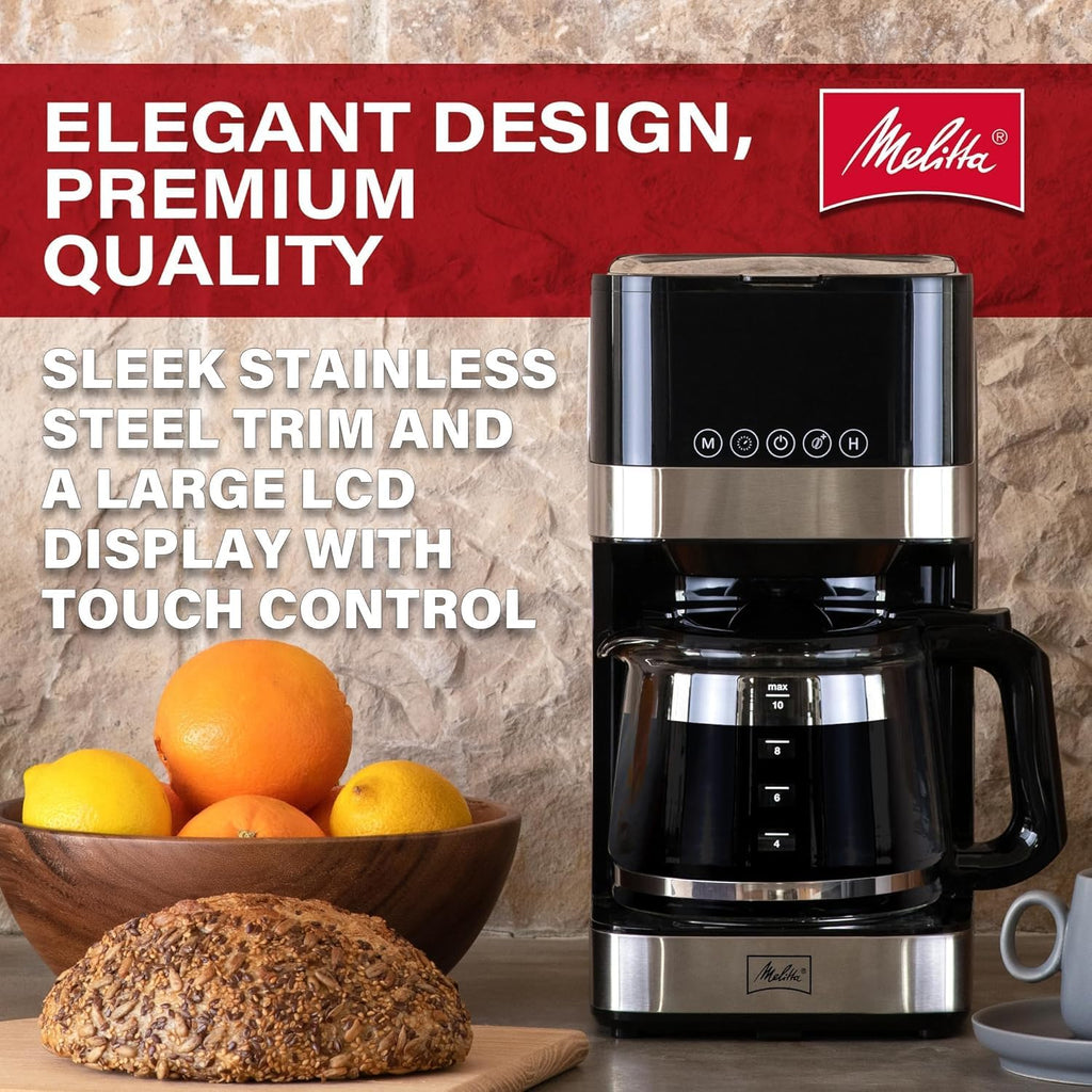 Glass 10-Cup Drip Coffee Maker T55844
