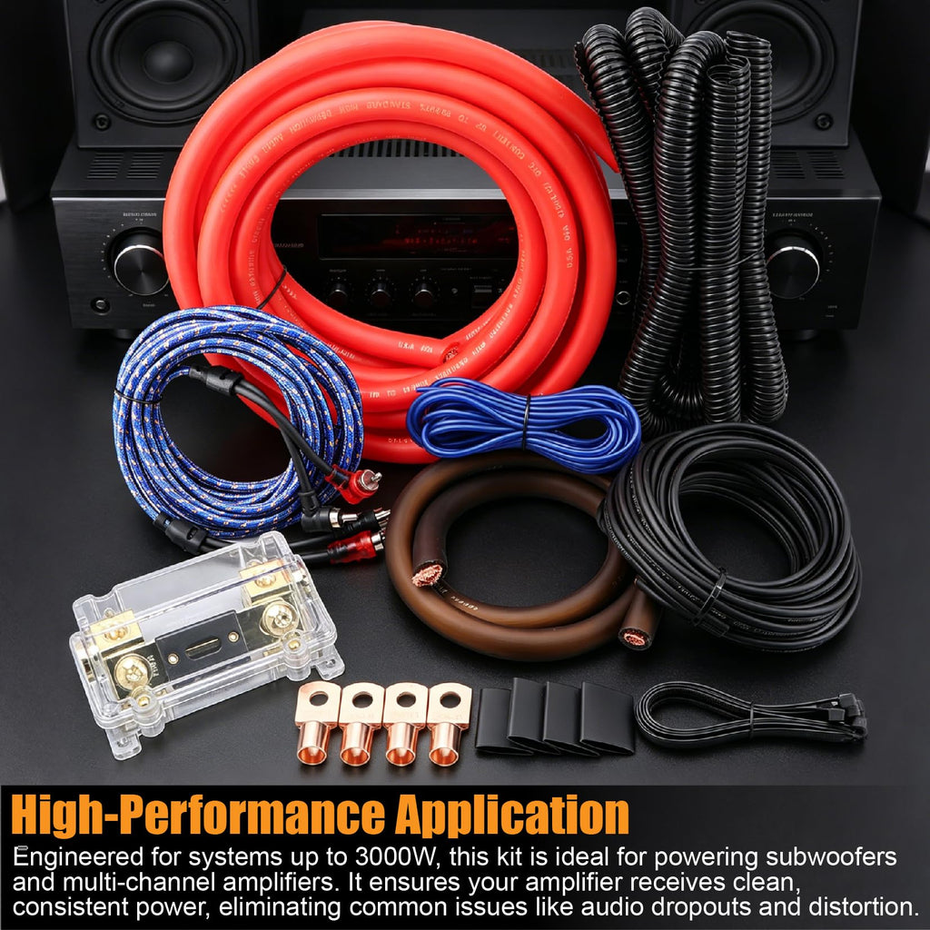 0 Gauge OFC Amp Wiring Kit R574920
