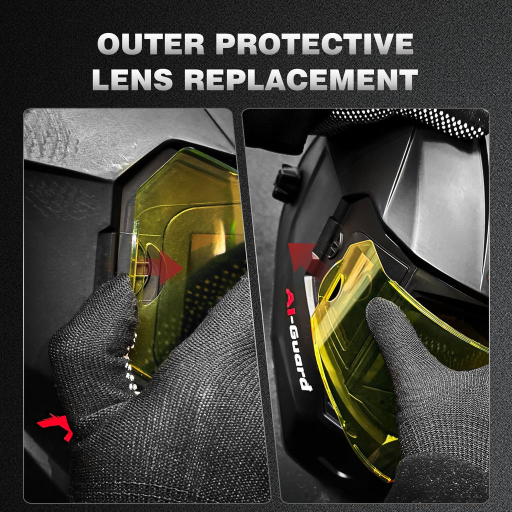 Replacement Lens with Blue Light Protection for Welding Helmet V847203