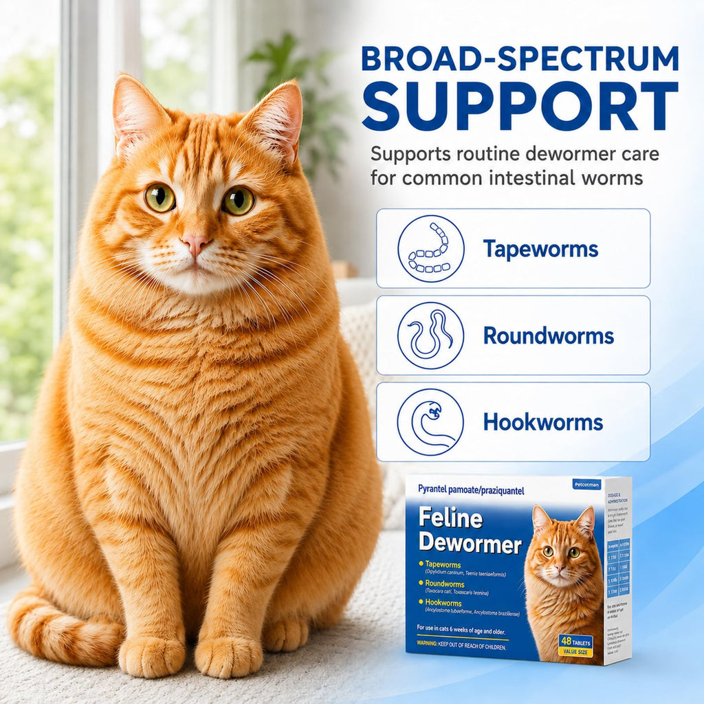 Cat Dewormer 48 Tablets F725294